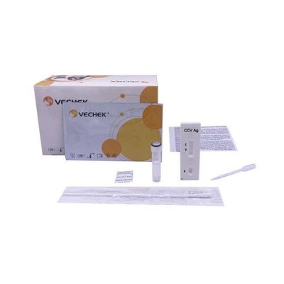 Εξαρτήσεις δοκιμής σκυλιών αντιγόνων Coronavirus, κυνοειδής CCV εξάρτηση δοκιμής βασισμένη στο σχήμα σάντουιτς