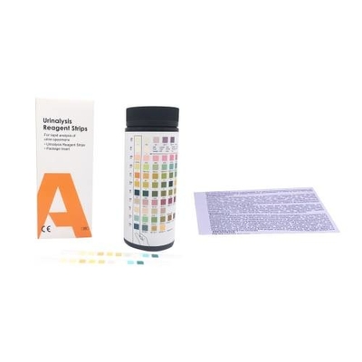 1~14 Urinalysis παραμέτρου βιοχημική δοκιμή λουρίδων αντιδραστηρίων