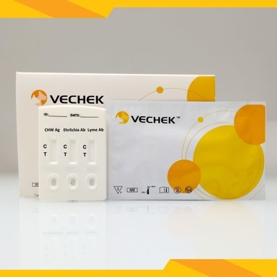 CHW αντιγόνο/γρήγορη δοκιμή Combo αντισωμάτων Ehrlichia/Lyme IgG/IgM